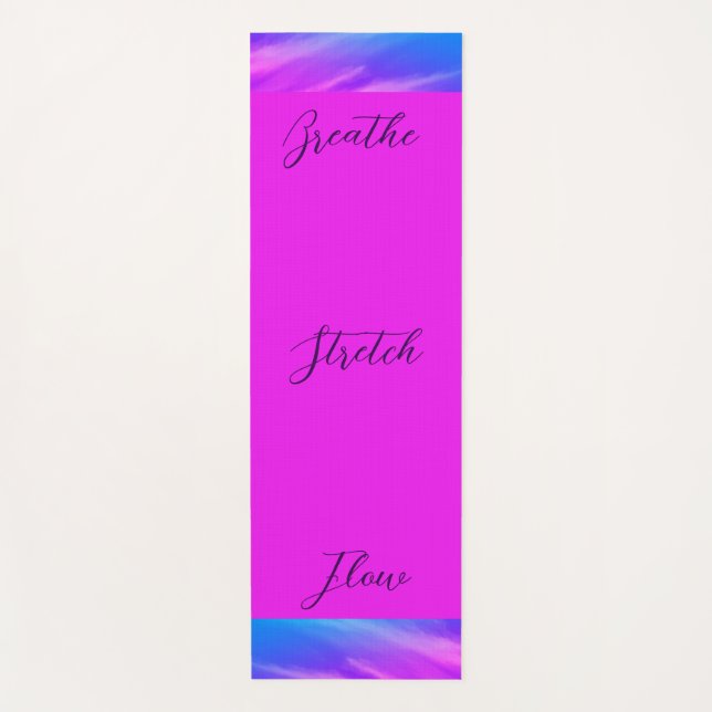 Yoga Mat Yogamatte (Vorderseite)