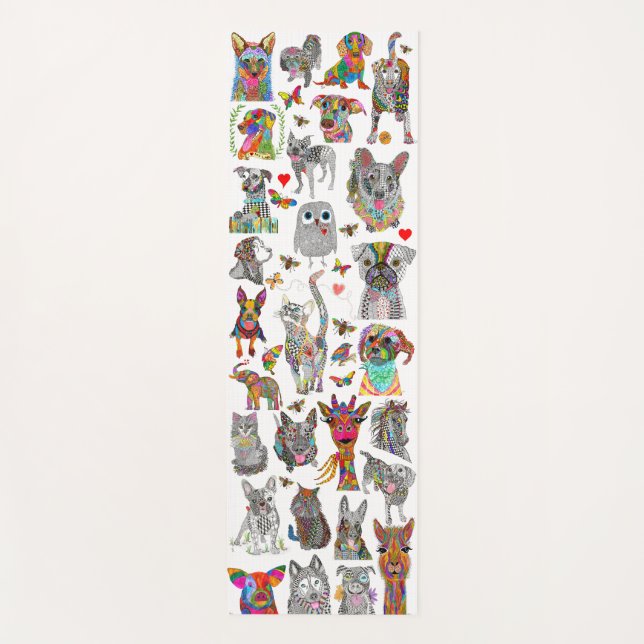 Yoga Mat Yogamatte (Vorderseite)