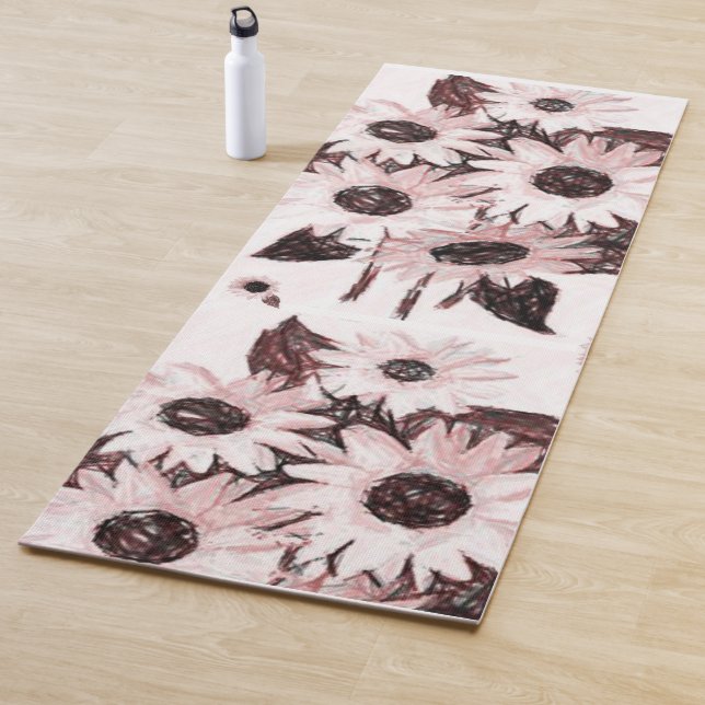 Yoga Mats Floral Yogamatte (Beispiel)