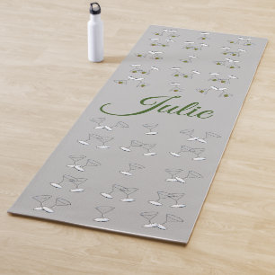 Yoga Mats Yoga Gray Martini Glasses Yogamatte