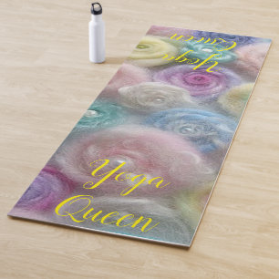 Yoga Mats Yoga Queen Pastel Yarn Yogamatte