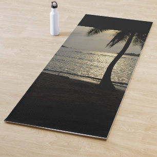 Yoga-Matte 013 - Sonnenuntergang am Strand Yogamatte