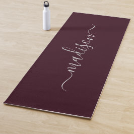 Yoga-Matte mit individuellem Namen Yogamatte