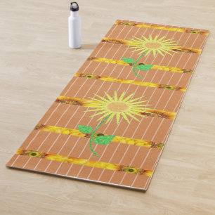Yoga-Matte Sonnenblume Yogamatte