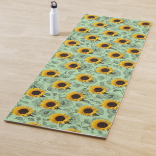 Yoga-Matte Sonnenblume Yogamatte