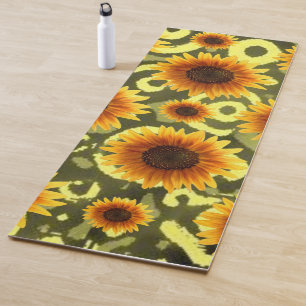 Yoga-Matte Sonnenblume Yogamatte