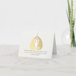 Yoga Mediation Instructor Reiki Master Bodhi Leaf Karte