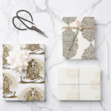 Yoga Mediation Wrapping Paper