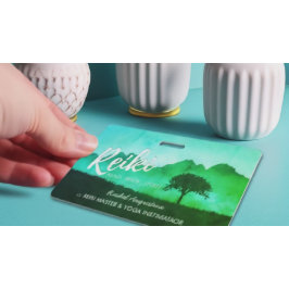 Yoga-Mediationslehrer des Naturlehrers Reiki Ausweis