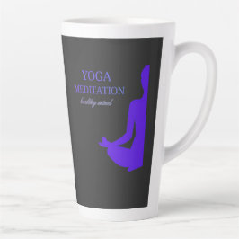 Yoga & Meditation für einen gesunden Geist Milchtasse