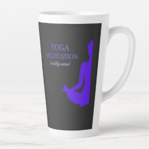 Yoga & Meditation für einen gesunden Geist Milchtasse