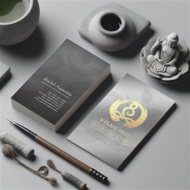 Yoga Meditation Instructor 5 Class Pass OM Loyalty Treuekarte (Von Creator hochgeladen)