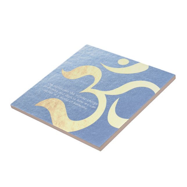 Yoga Meditation Instructor Life Coach OM Quotes Fliese (Seite)