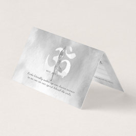 Yoga Meditation Instructor Price List Termin Visitenkarten