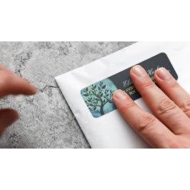 Yoga Meditation Instruktor Eleganter Aquarellbaum