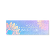 Yoga Meditation Instruktorin Rose Gold Foil Mandal