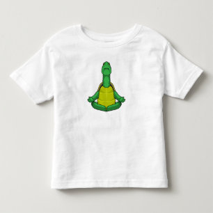 Yoga-Meditation Kleinkind T-shirt