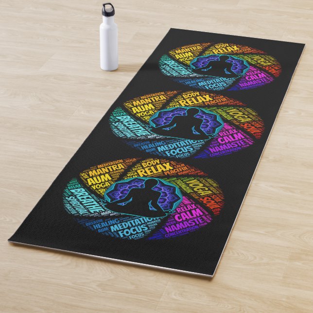 Yoga & Meditation Kunst, Dichtung und Musik Yogamatte (Beispiel)
