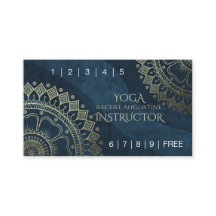 Yoga Meditation Lehrer Gold Mandala Loyalitätspunc