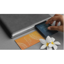 Yoga Meditation Lehrer Moderne Orange Gold Mandala