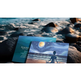 Yoga Meditation Moon Light Sky Ocean 10 Class Pass Terminkarte