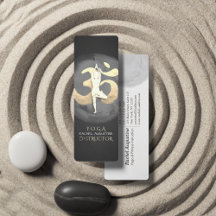 Yoga Meditation Pose OM Symbol Modernes Schwarz & 