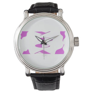 Yoga Meditation Relaxation Blassweißes lila Yoga Armbanduhr