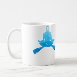 Yoga-Meditation-Tauchen-Ozean-Freitauchen-Meer-Apn Kaffeetasse