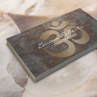 Yoga & Meditation Wellness WELLNESS-CENTER Vintag  Visitenkarte