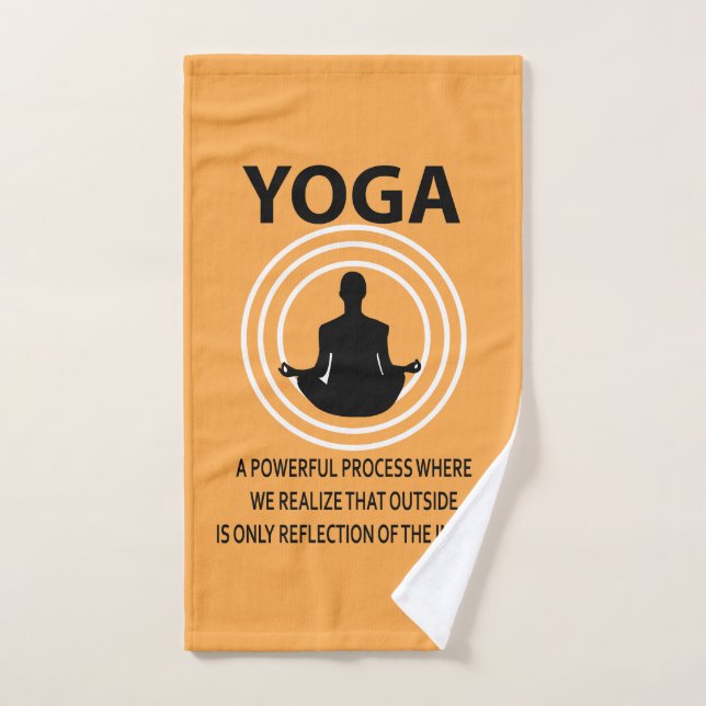 Yoga Meditation Yoga Handtuch (Handtuch)