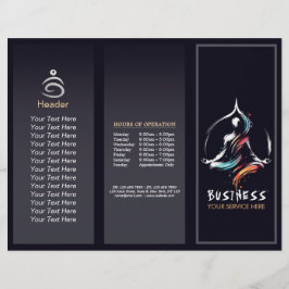 Yoga Medizin Instruktor Lotus Pose Pinselstrich