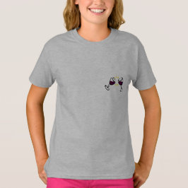 Yoga mit Wein vergisst nicht, dass "mein Yoga T-Shirt