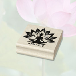 Yoga Mood Gummistempel