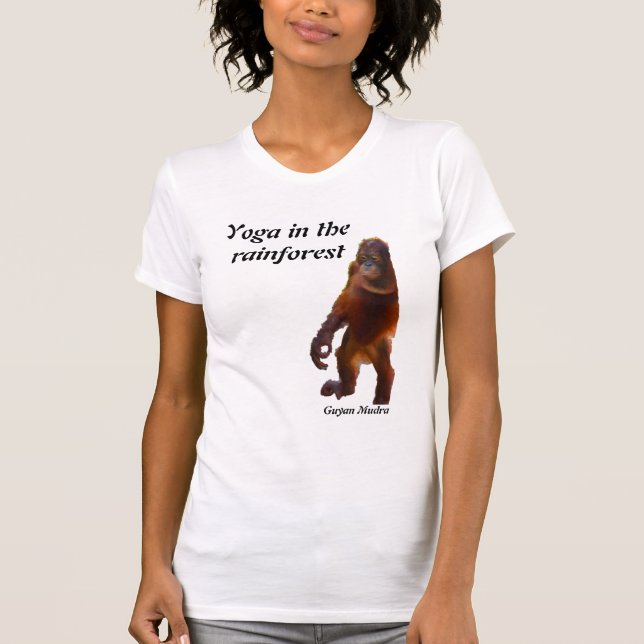 Yoga Mudra Entspannung T-Shirt (Vorderseite)