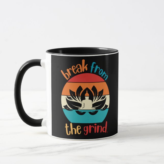 Yoga Multi BFTG Café Mug (Gauche)