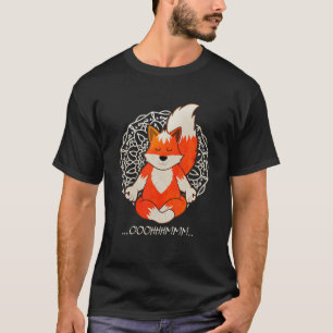 Yoga Namaste Fox Funny Fox Fox T-Shirt