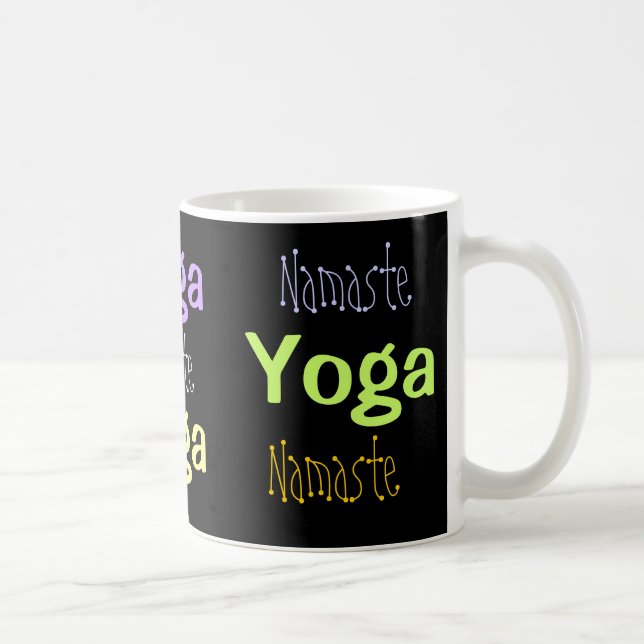 Yoga, Namaste Kaffeetasse (Rechts)