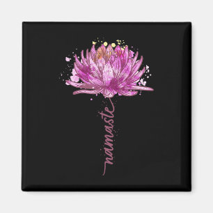 Yoga Namaste Lotusblume Yoga Seerose Yoga Sma Magnet