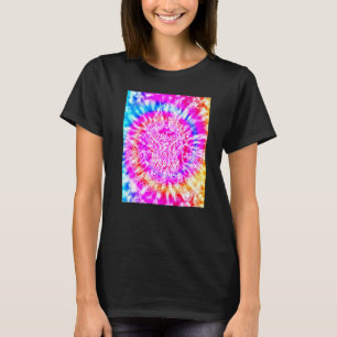 Yoga Namaste Moon Krawatte Die Buddha Pose 1 T-Shirt
