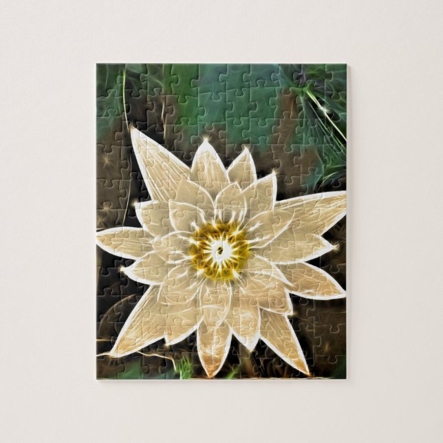 Yoga Namaste White Lotus (Vertikal)