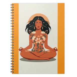yoga natural notizblock