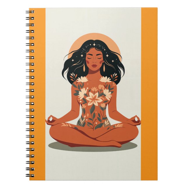 yoga natural notizblock (Vorderseite)