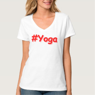 "#Yoga" Niedliches Design. Jetzt kaufen T-Shirt