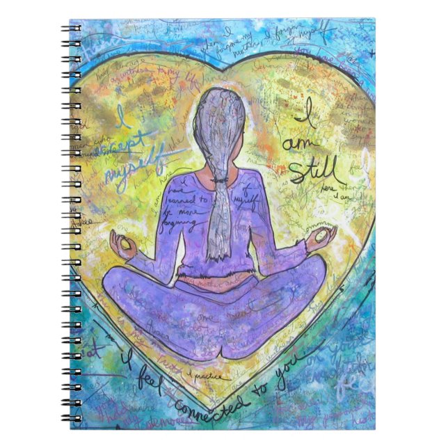 Yoga Notizblock (Vorderseite)