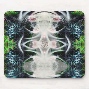 Yoga Om Fraktal Art Mousepad