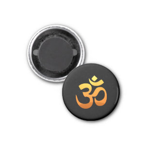 Yoga Om Mantra Symbol Asana Relax Medizin Magnet