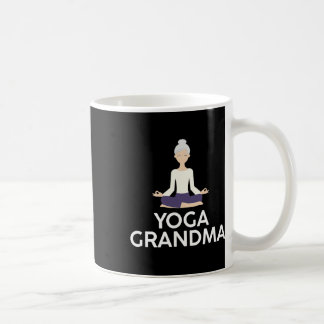 Yoga-Oma - Coole meditierende Oma T-Shirt Kaffeetasse