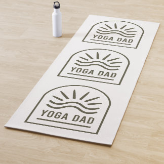 Yoga Papa Yogi boho grün Yogamatte