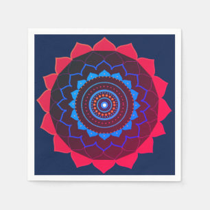 Yoga-Party-Papier-Taschentücher Serviette