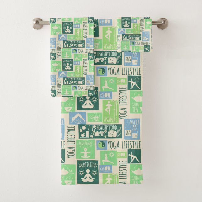 Yoga Pattern Handtuch Set (Insitu)